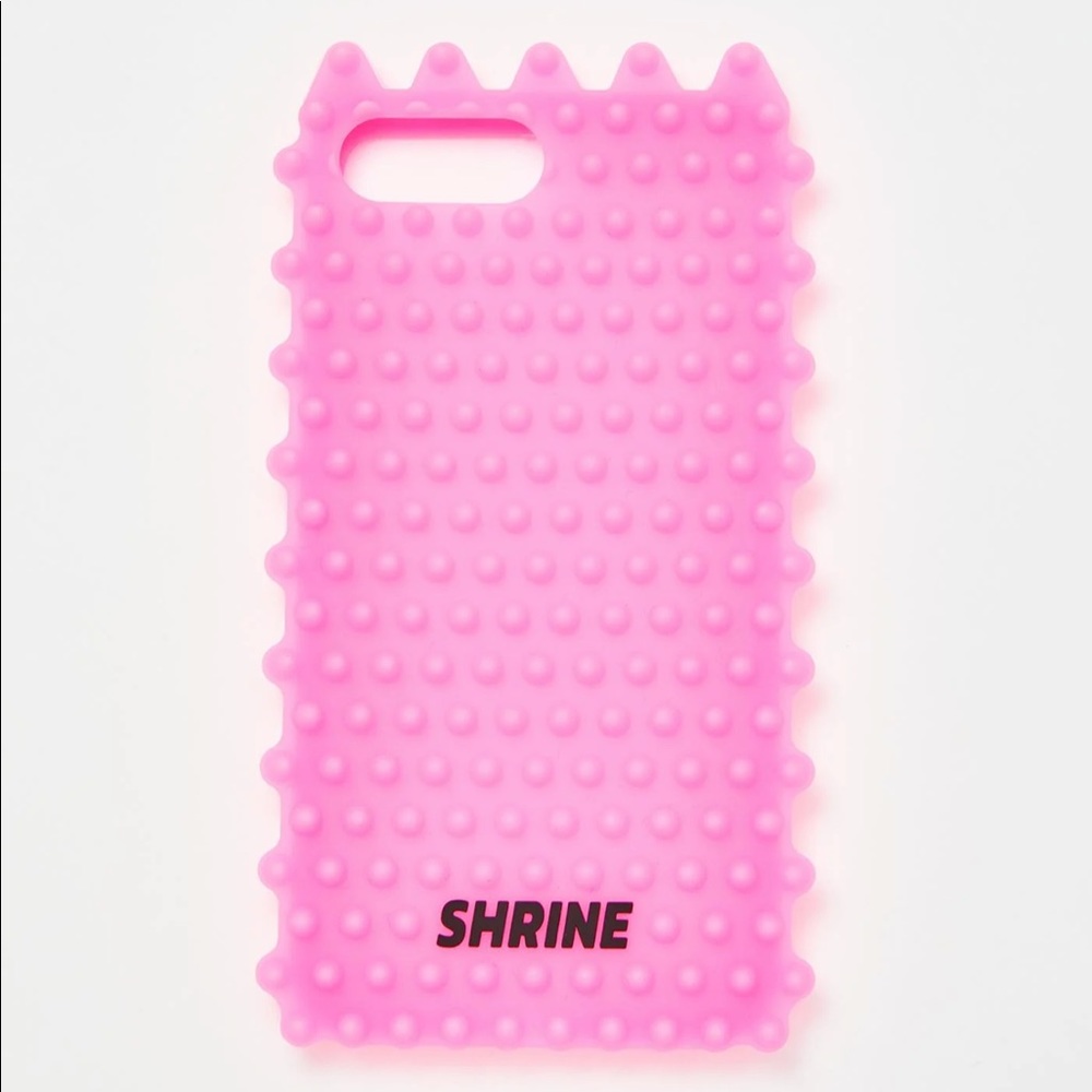 SHRINE Neon Pink Phone Case for iphone xs max